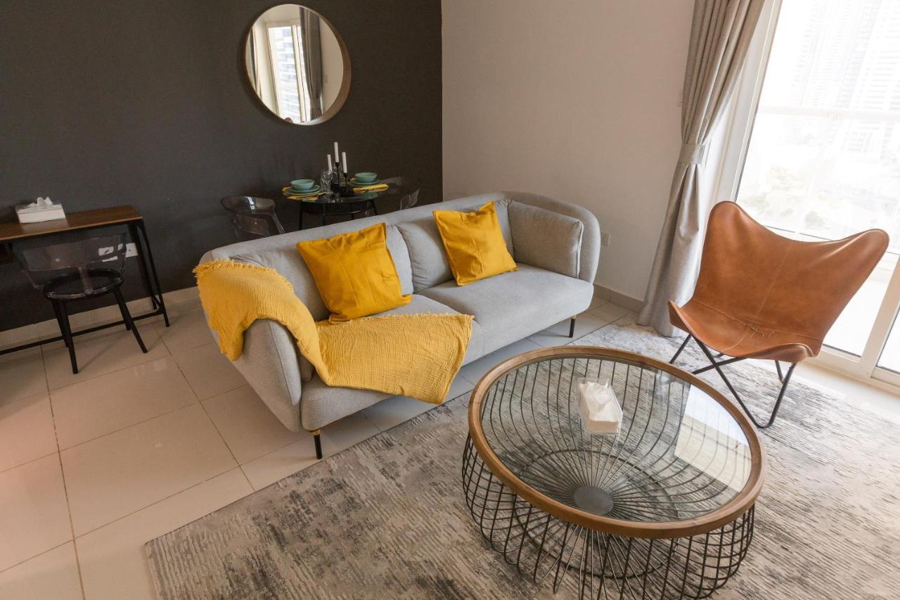 Spacious 1Br With Full Marina View Dubai Exterior foto